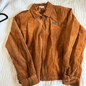 Burnt orange corduroy jacket